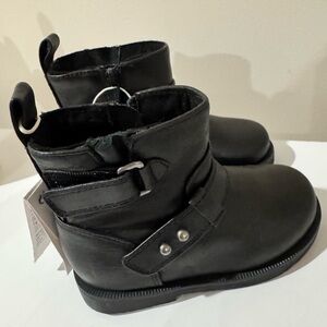 Zara Black Kids Boots